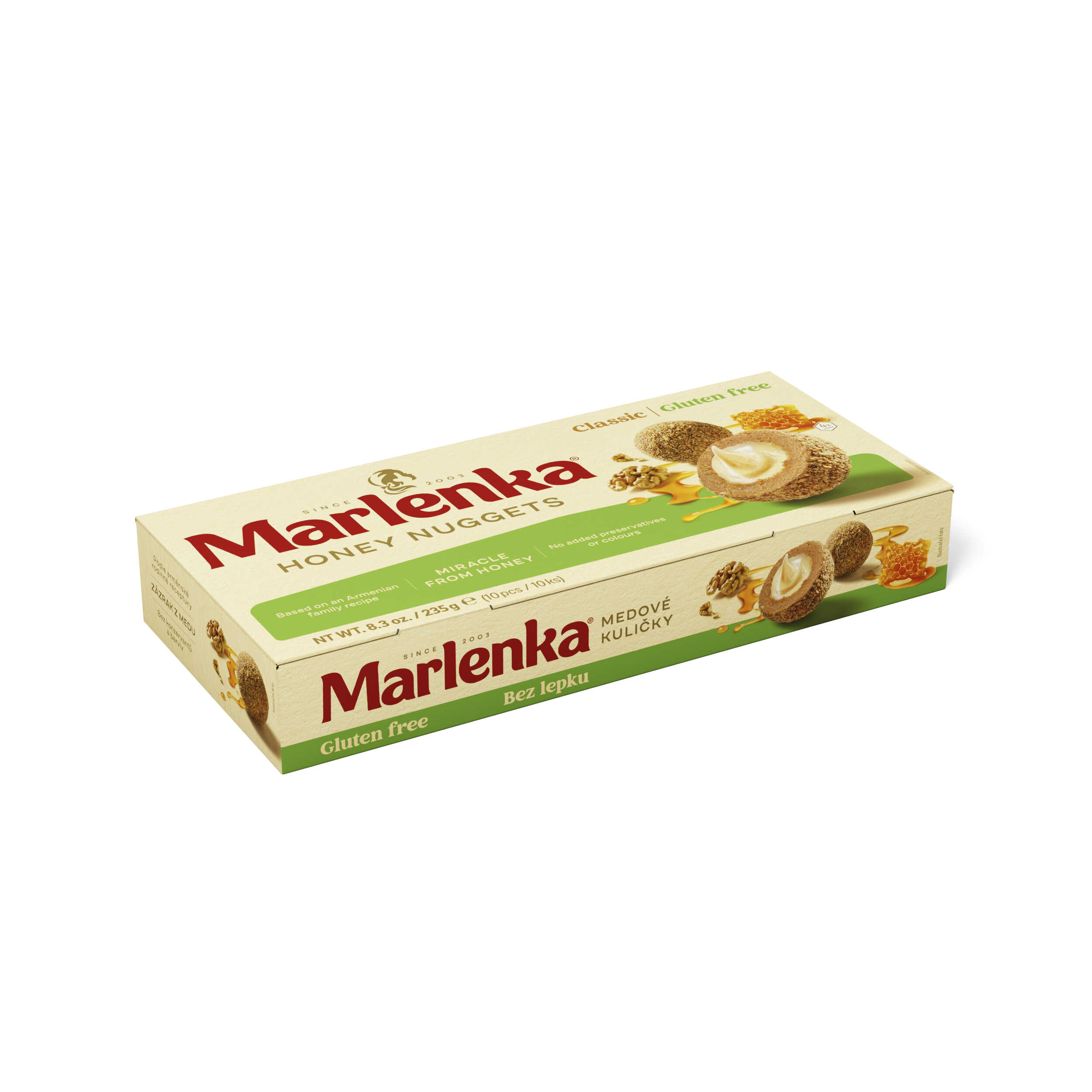 Medové kuličky Marlenka - bezlepkové